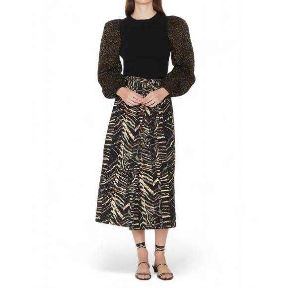 NEW MARIE OLIVER velara top in plume emb - Picture 2 of 4